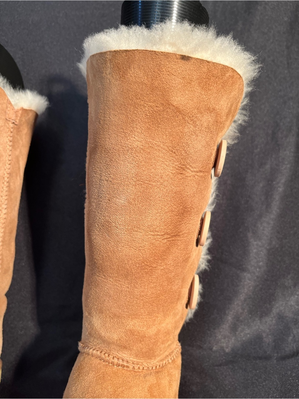 UGG Bailey Button Triplet Boots - Picture 4 of 9